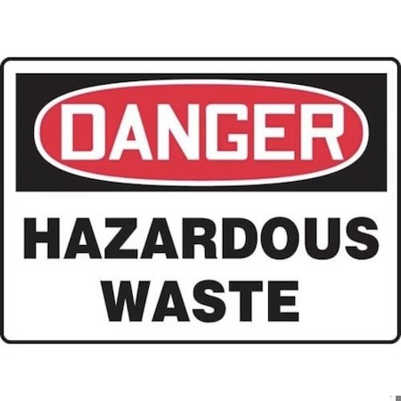 Accuform OSHA DANGER Safety Sign HAZARDOUS SHMCHL288VP SHMCHL288VP
